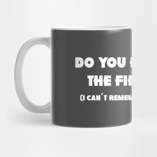 Do You Remember The First Time?, white Mug